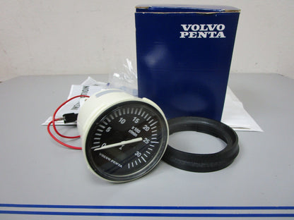 NEW OEM 873998 Volvo Penta 30 3000 RPM Tachometer Gauge Instrument 0720