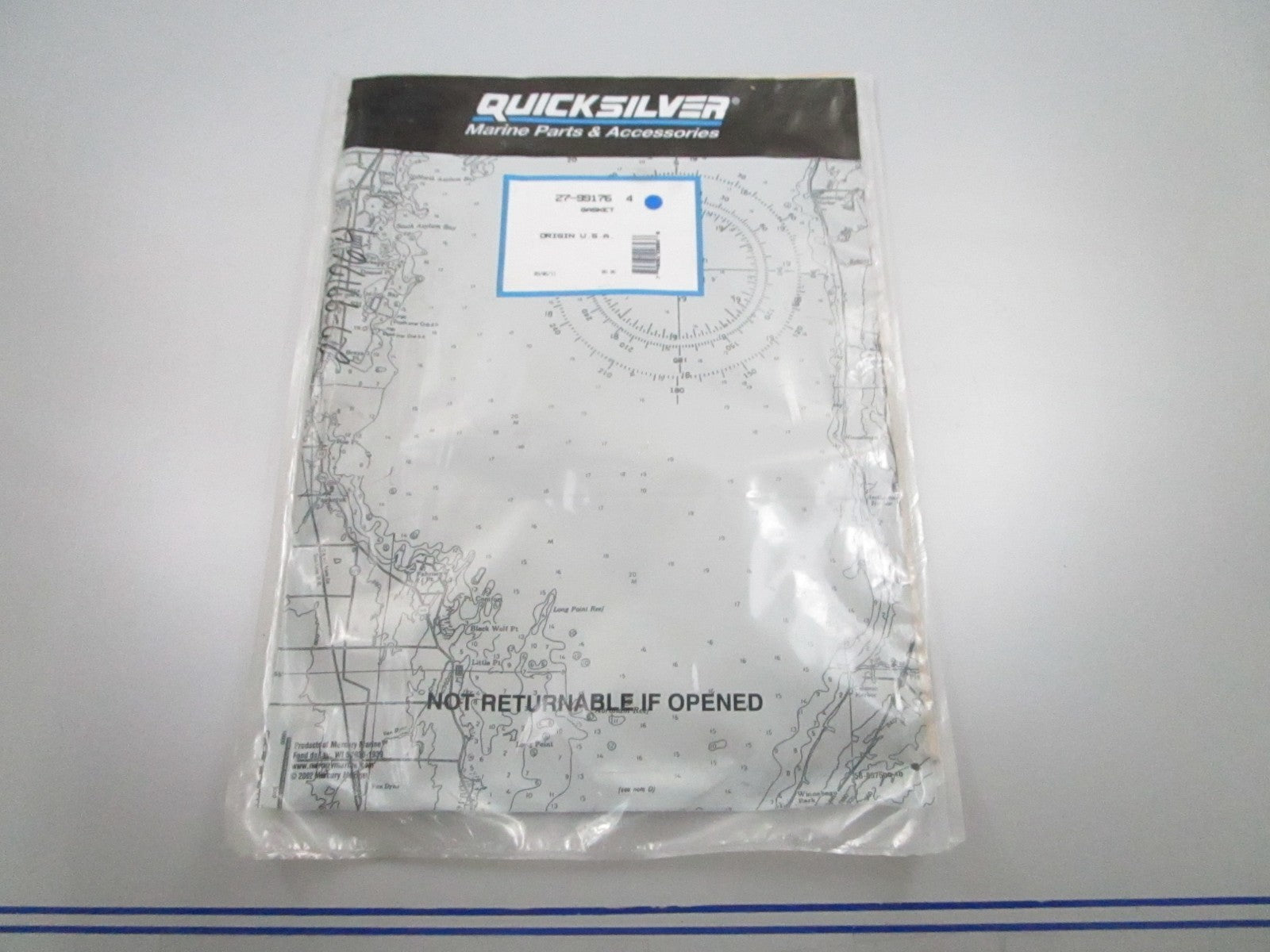 *NEW OEM* 0810 Mercury Quicksilver Gasket 27-99176 4