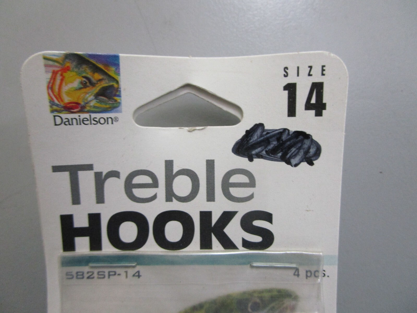 *NEW* 0770 Danielson Size 14 Treble Hooks 582SP-14