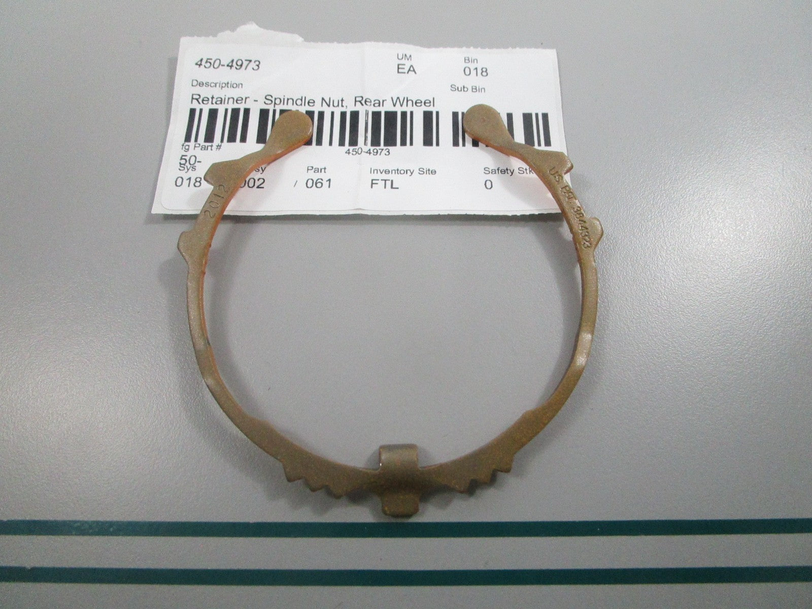 NEW 450-4973 Pro-Torc Rear Wheel Spindle Nut Retainer 0810