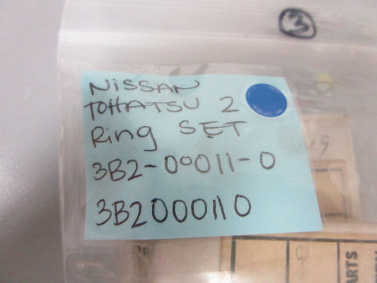 *NEW OEM* 0770 Tohatsu Nissan 2 Ring Set 3B2-00011-0 3B2000110