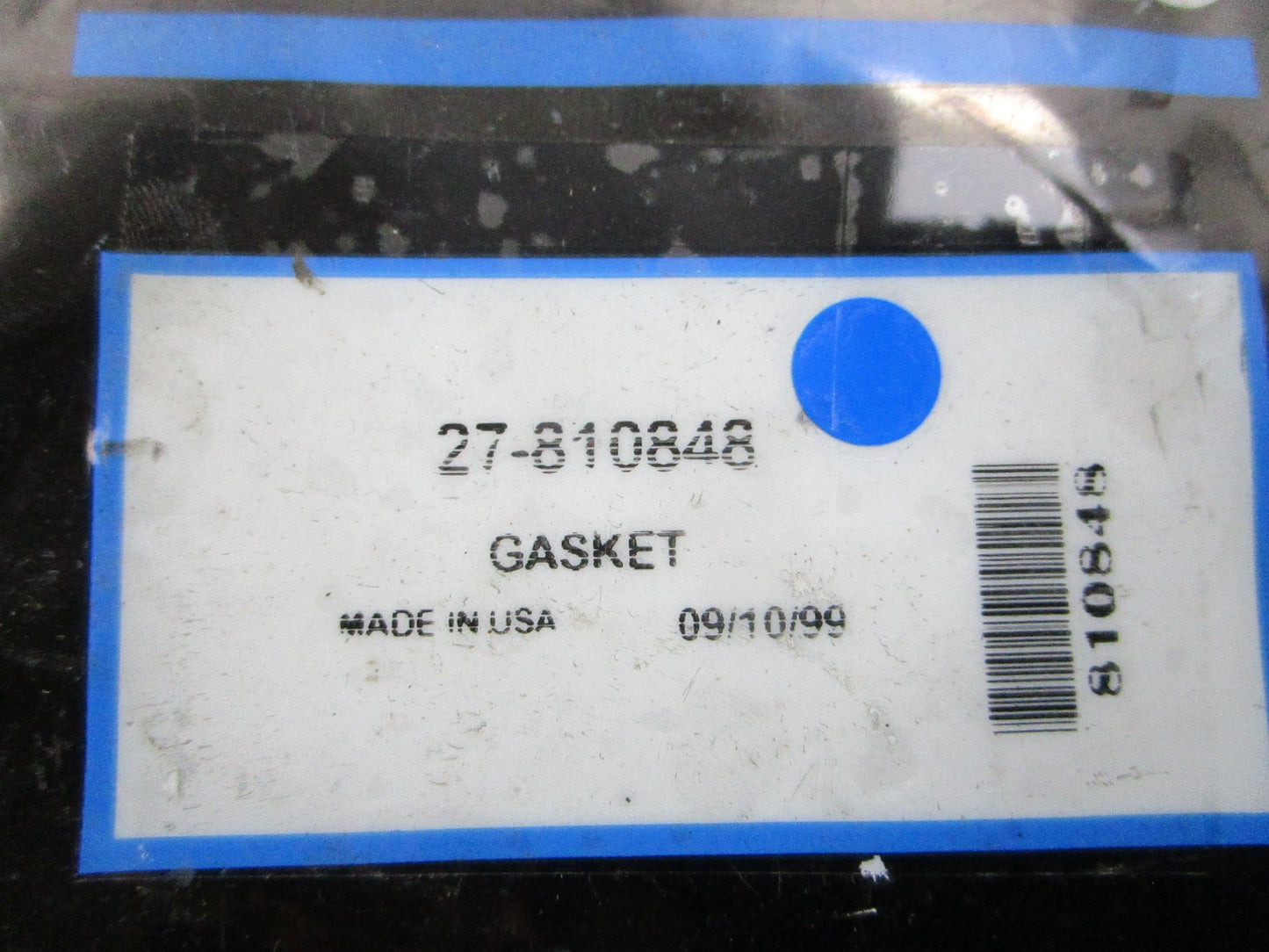 NEW OEM (LOT OF 2) 27-810848 Mercury Quicksilver Gasket 0810
