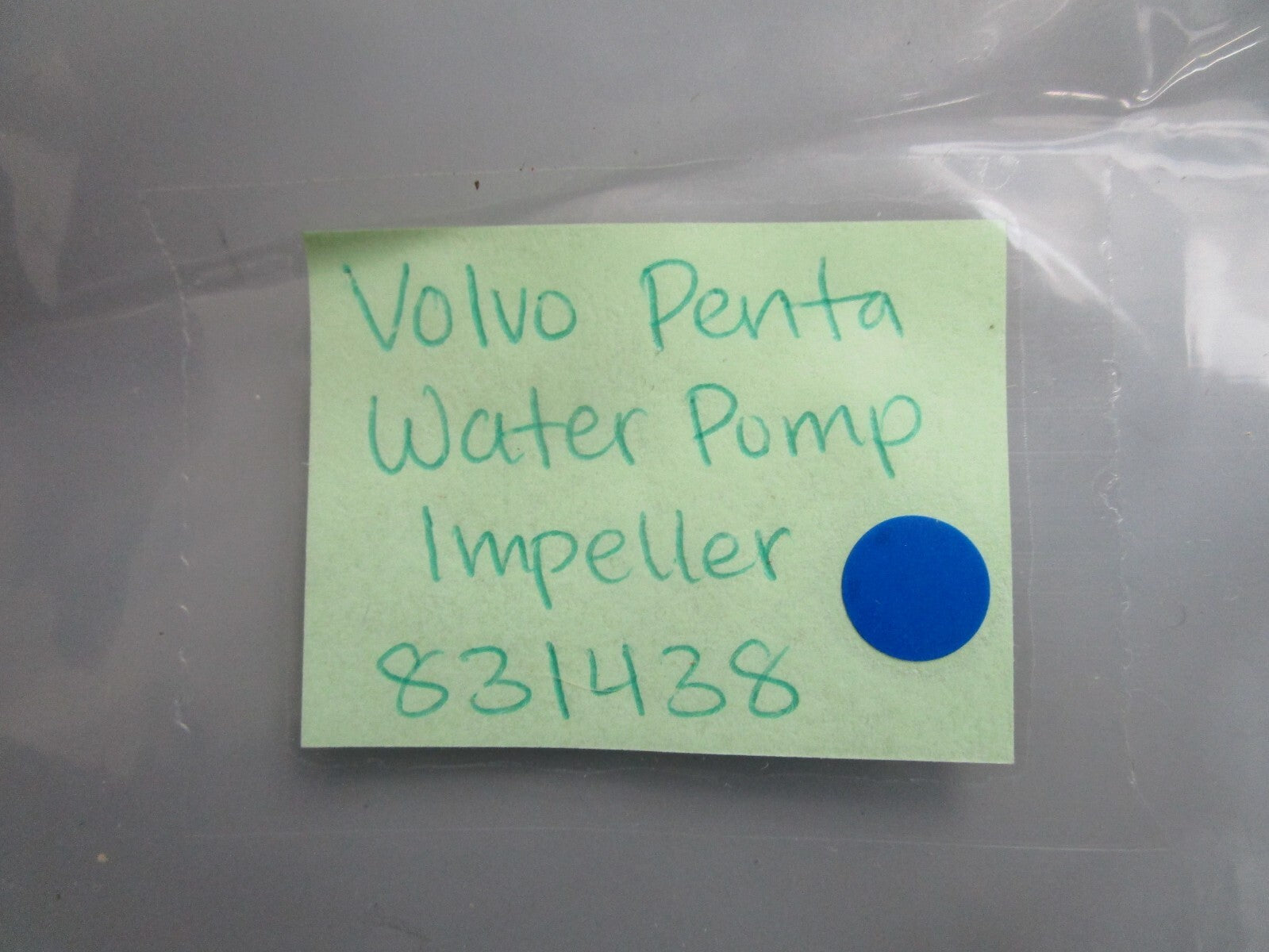 *NEW OEM* 0820 Volvo Penta Water Pump Impeller 831438