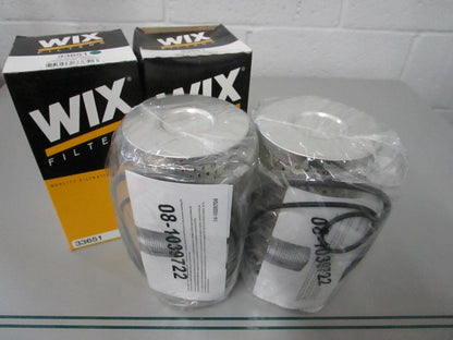 NEW (LOT OF 2) 33651 WIX Fuel Filter 0810