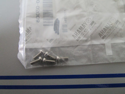 NEW OEM (LOT OF 5) 98500-03008 Yamaha Screw 0810