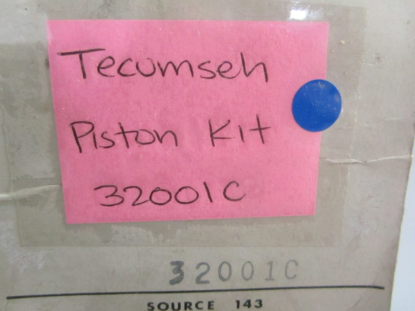 NEW OEM 32001C Tecumseh Piston Kit 0820