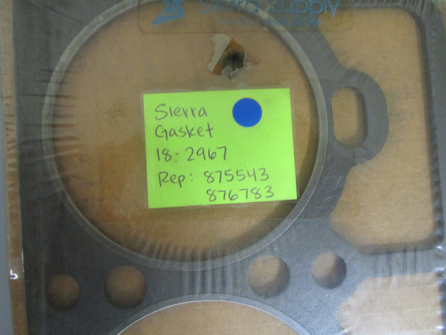 *NEW* 0720 Sierra Gasket 18-2967 Replaces: Volvo 875543 876783