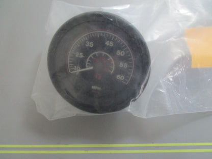 *NEW* 0810 Teleflex 60MPH Speedometer Gauge 72514