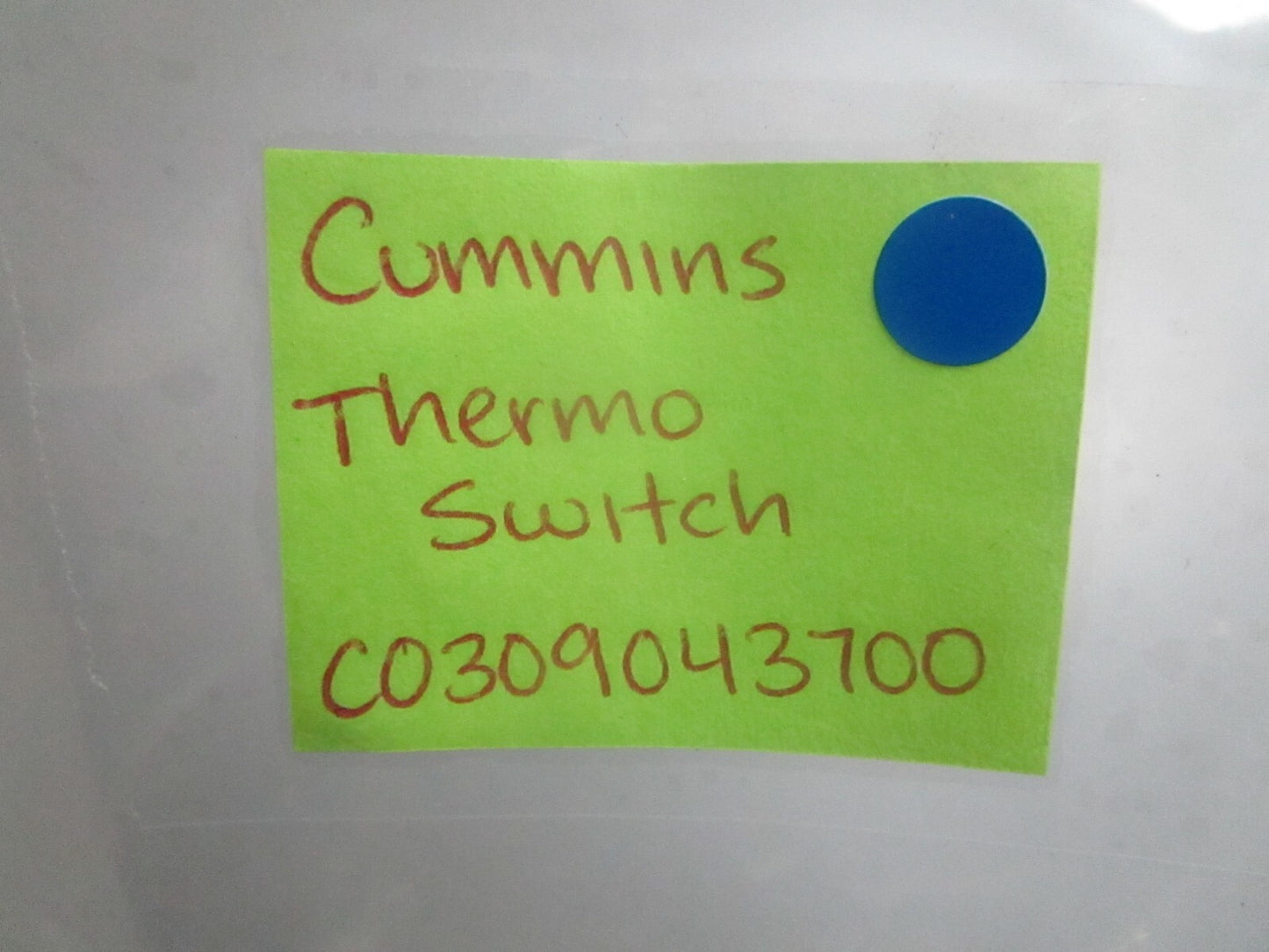 *NEW OEM* 0820 Cummins Thermo Switch C0309043700