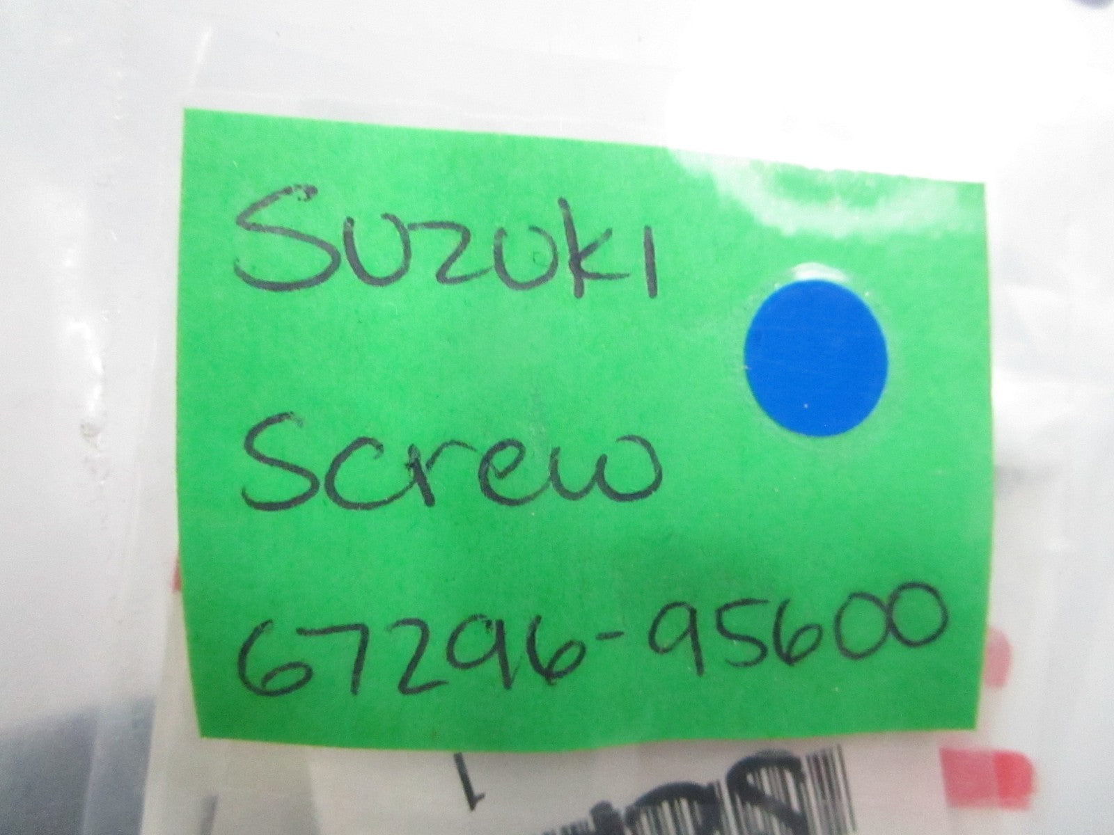 *NEW OEM* (LOT OF 3) 0810 Suzuki Screw 67296-95600