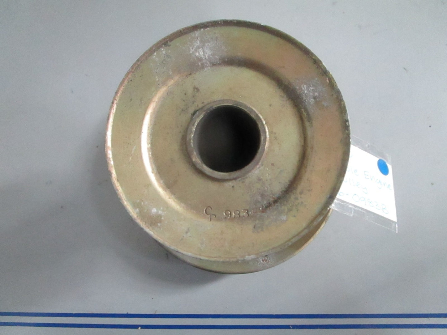 NEW OEM 756-0983B MTD Double Engine Pulley 0820