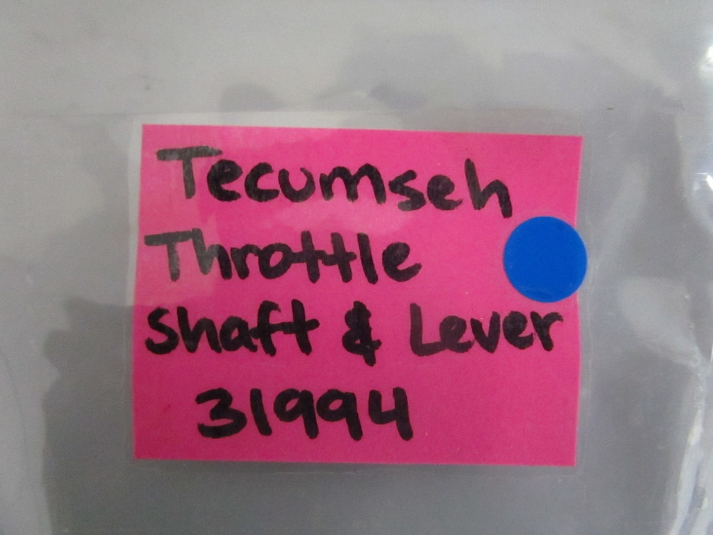 *NEW OEM* 0820 Tecumseh Throttle Shaft & Lever 31994