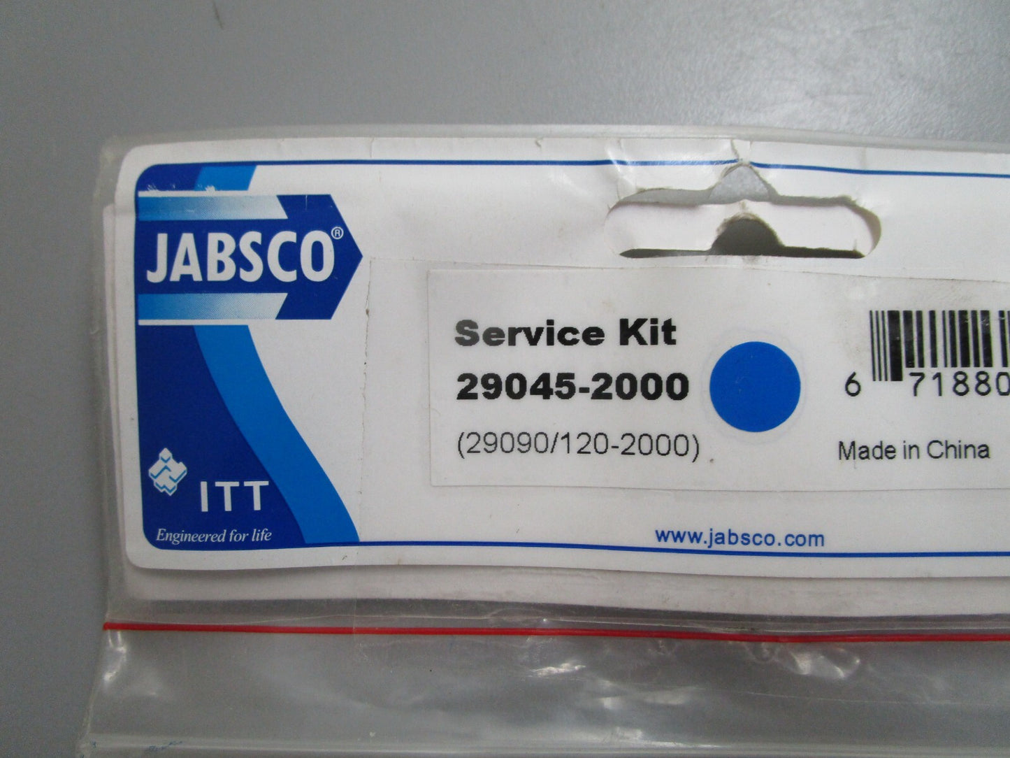 *NEW OEM* 0820 Jabsco Service Kit 29045-2000