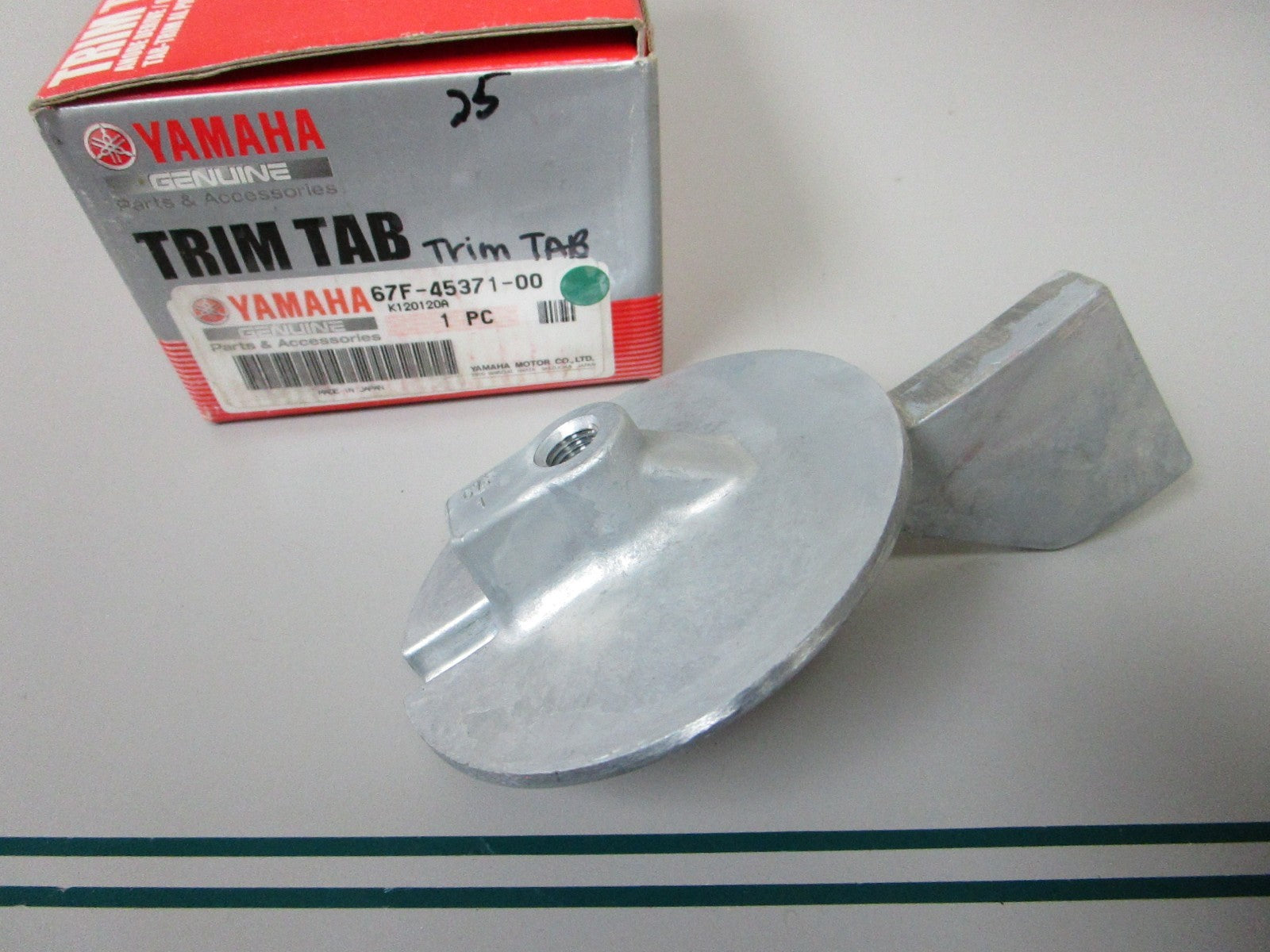 NEW OEM 67F-45371-00-00 Yamaha Trim Tab 0810