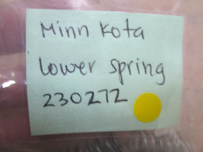 *NEW* (LOT OF 2) 0750 Minn-Kota LOWER SPRING 230272