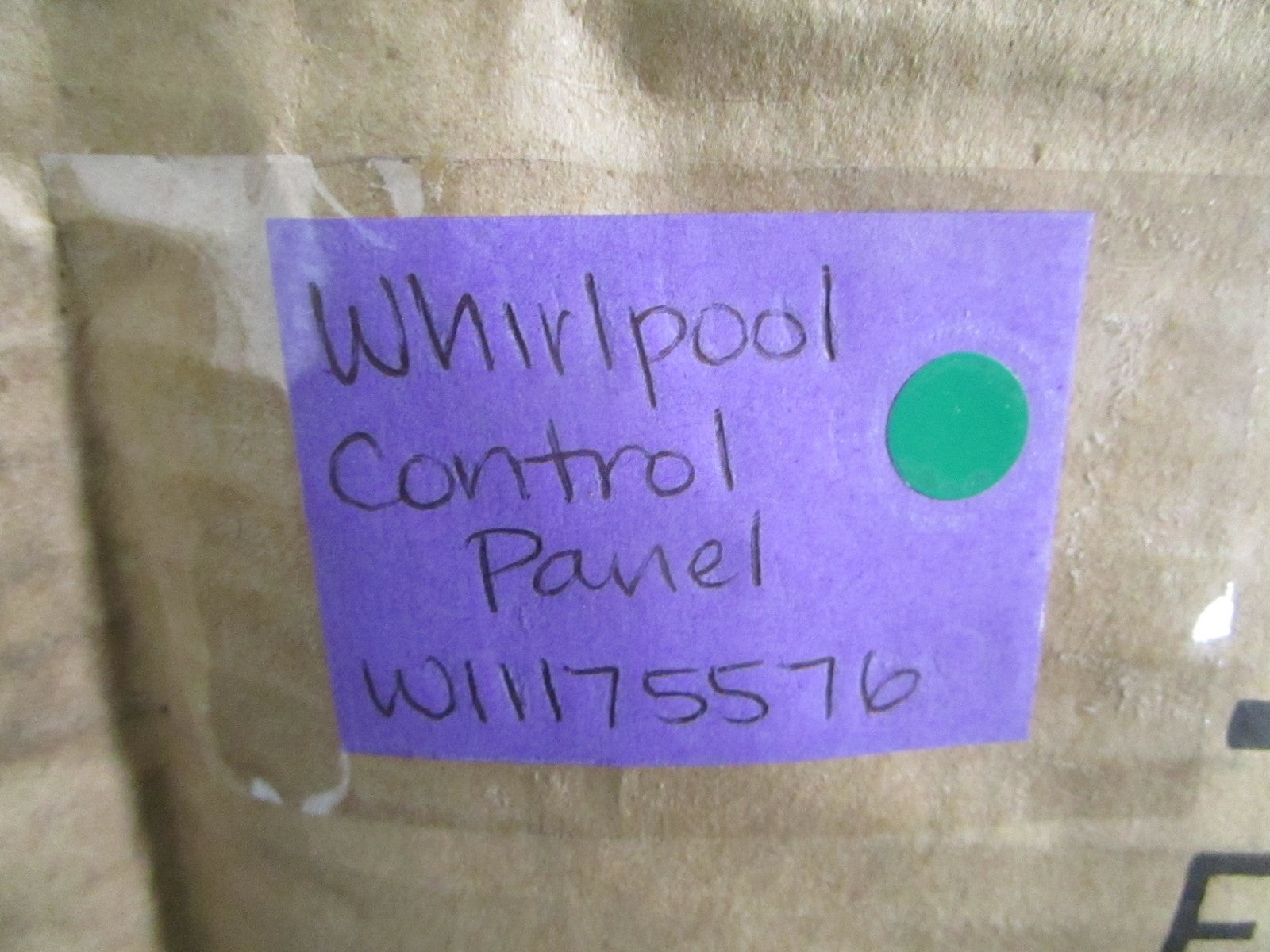 NEW OEM W11175576 Whirlpool Control Panel 0820