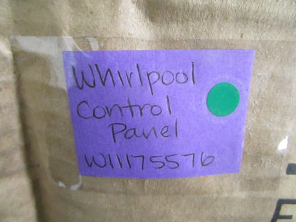 NEW OEM W11175576 Whirlpool Control Panel 0820