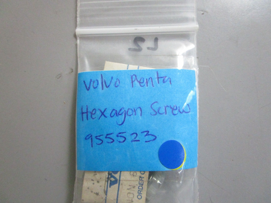*NEW OEM* (LOT OF 2) 0770 Volvo Penta Hexagon Screw 955523