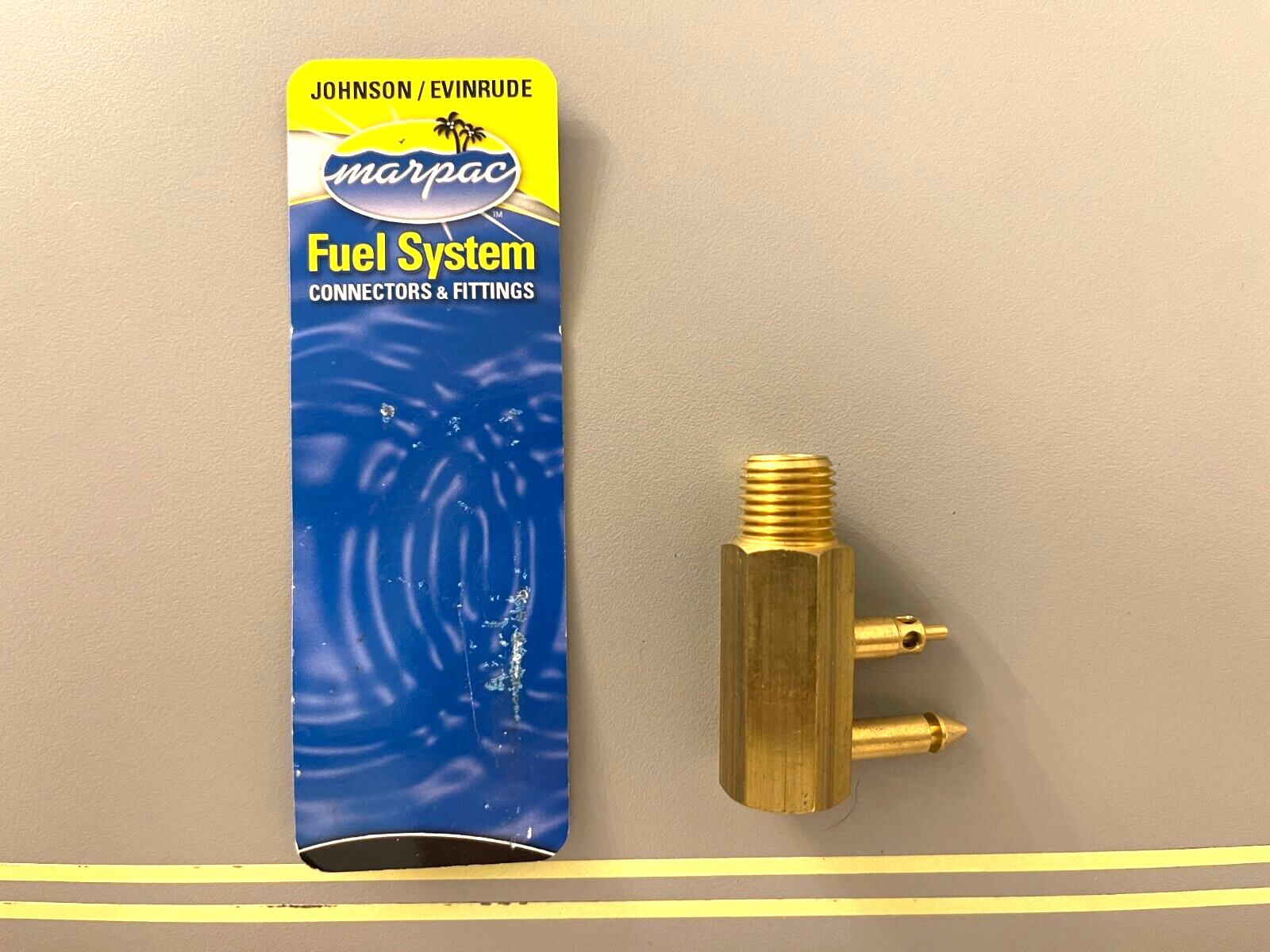 *NEW* 0750 MarPac 1/4 NPT BRASS MALE FITTING 7-0910