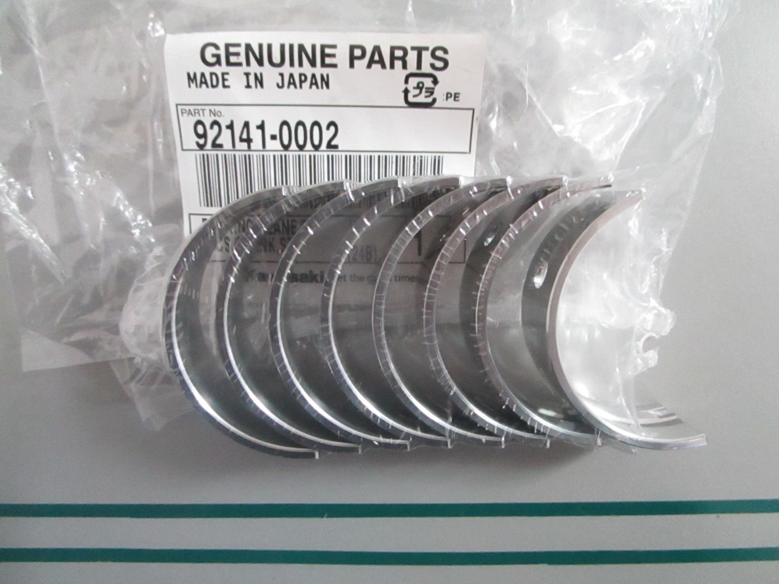 NEW OEM 92141-0002 Kawasaki 8 Bearing Set 0820