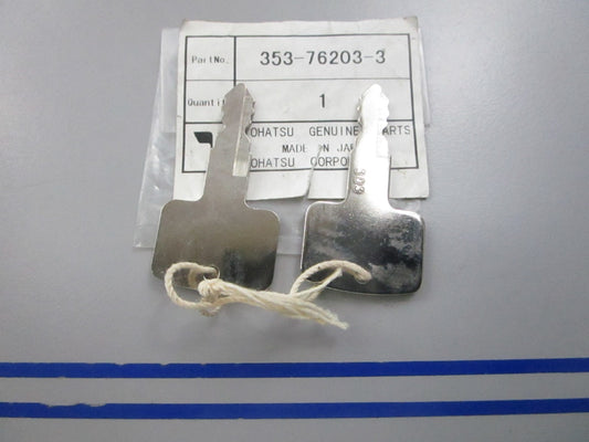 NEW OEM 353-76203-3 353762033 Tohatsu (303) Main Switch Key Set 0810