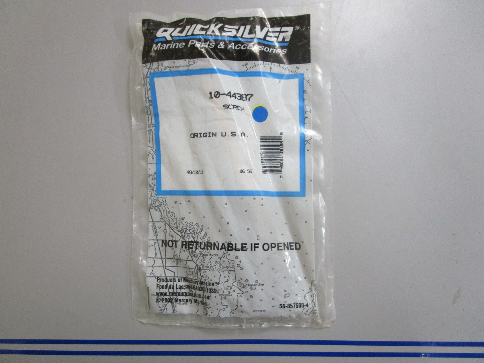 *NEW OEM* 0770 Mercury Quicksilver Screw 10-44387