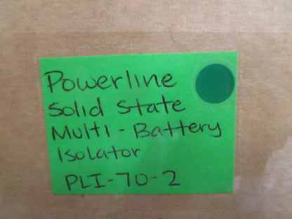 NEW OEM PLI-70-2 Powerline Solid State Multi-Battery Isolator 0820