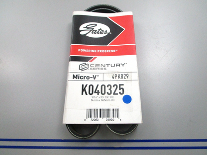 NEW K040325 Gates Micro-V Serpentine Belt 0810