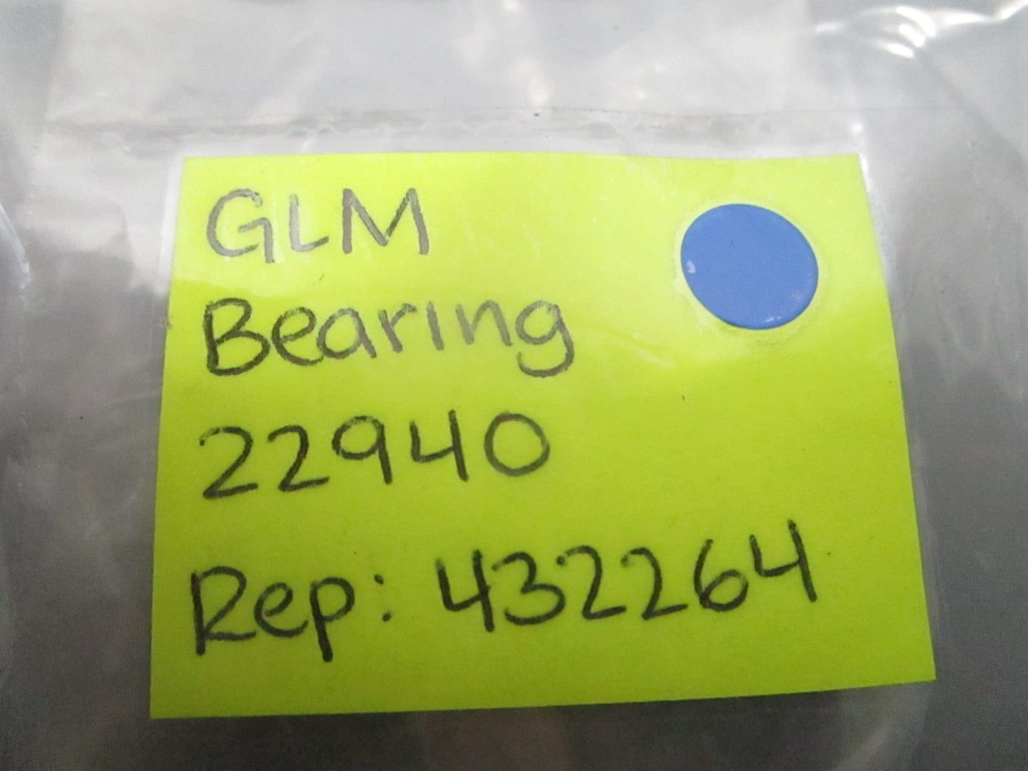 *NEW* 0810 GLM Bearing 22940 Replaces: 432264
