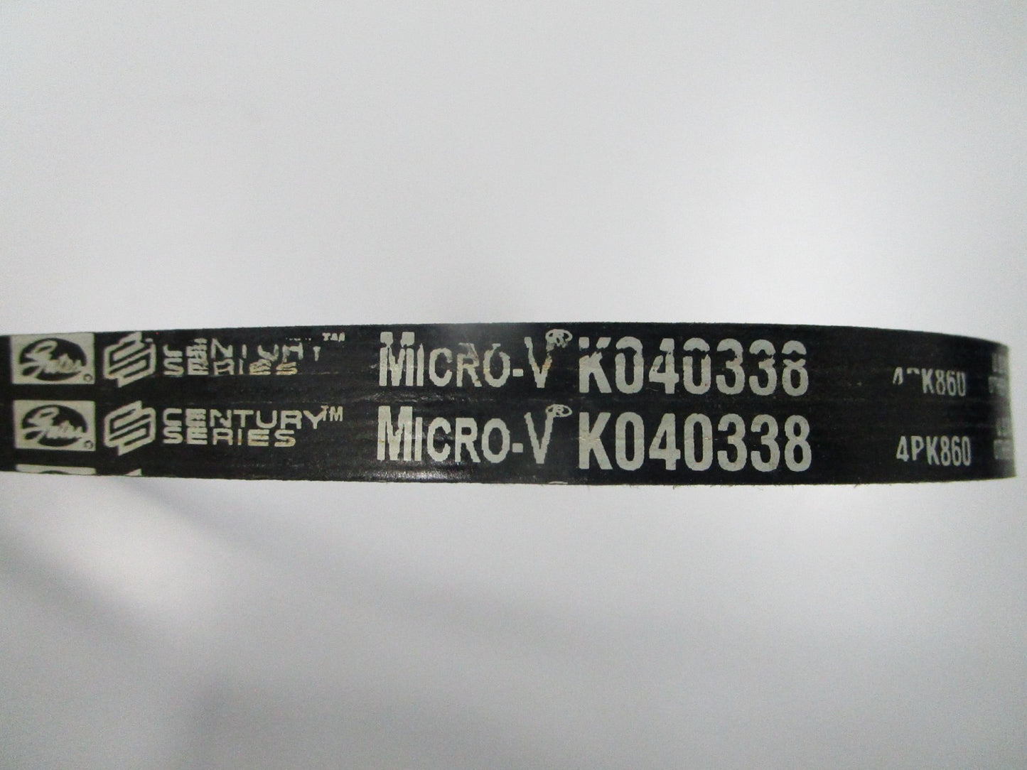 NEW K040338 Gates Micro-V Serpentine Belt 0810