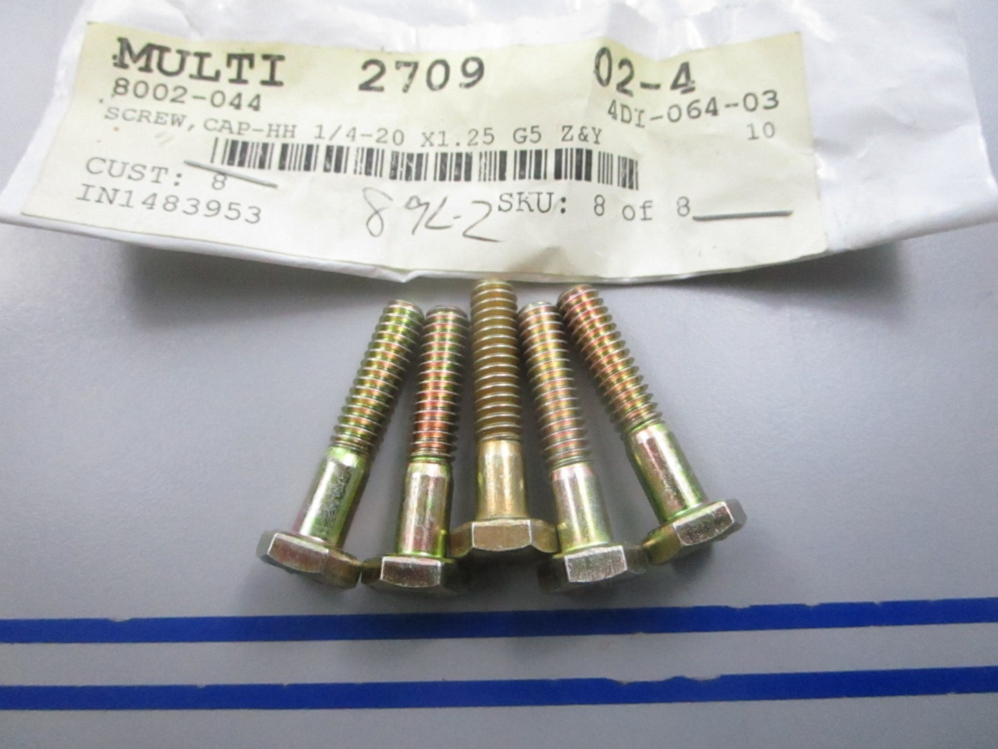 NEW OEM (LOT OF 5) 8002-044 Arctic Cat Screw 0810