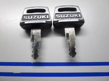 *NEW OEM* (LOT OF 2) 0810 Suzuki (8518) Ignition Key 37141-93320