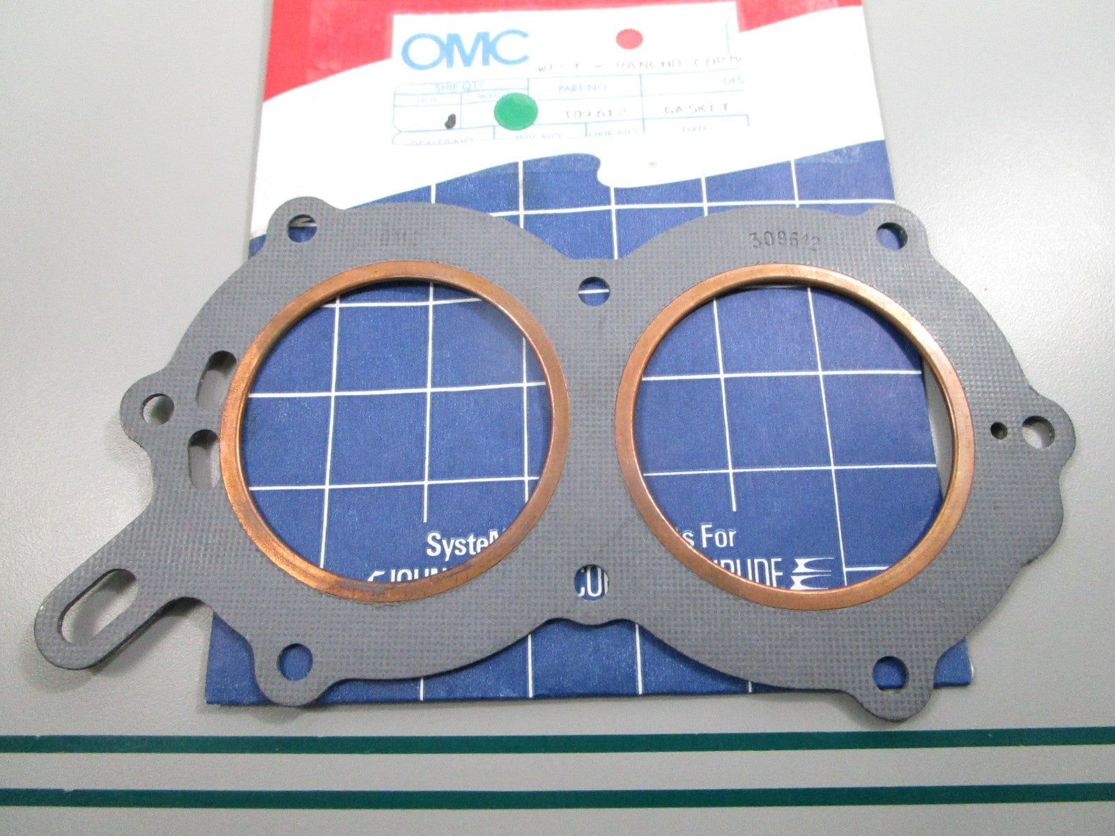 NEW OEM 309612 0309612 OMC Johnson Evinrude Gasket 0810