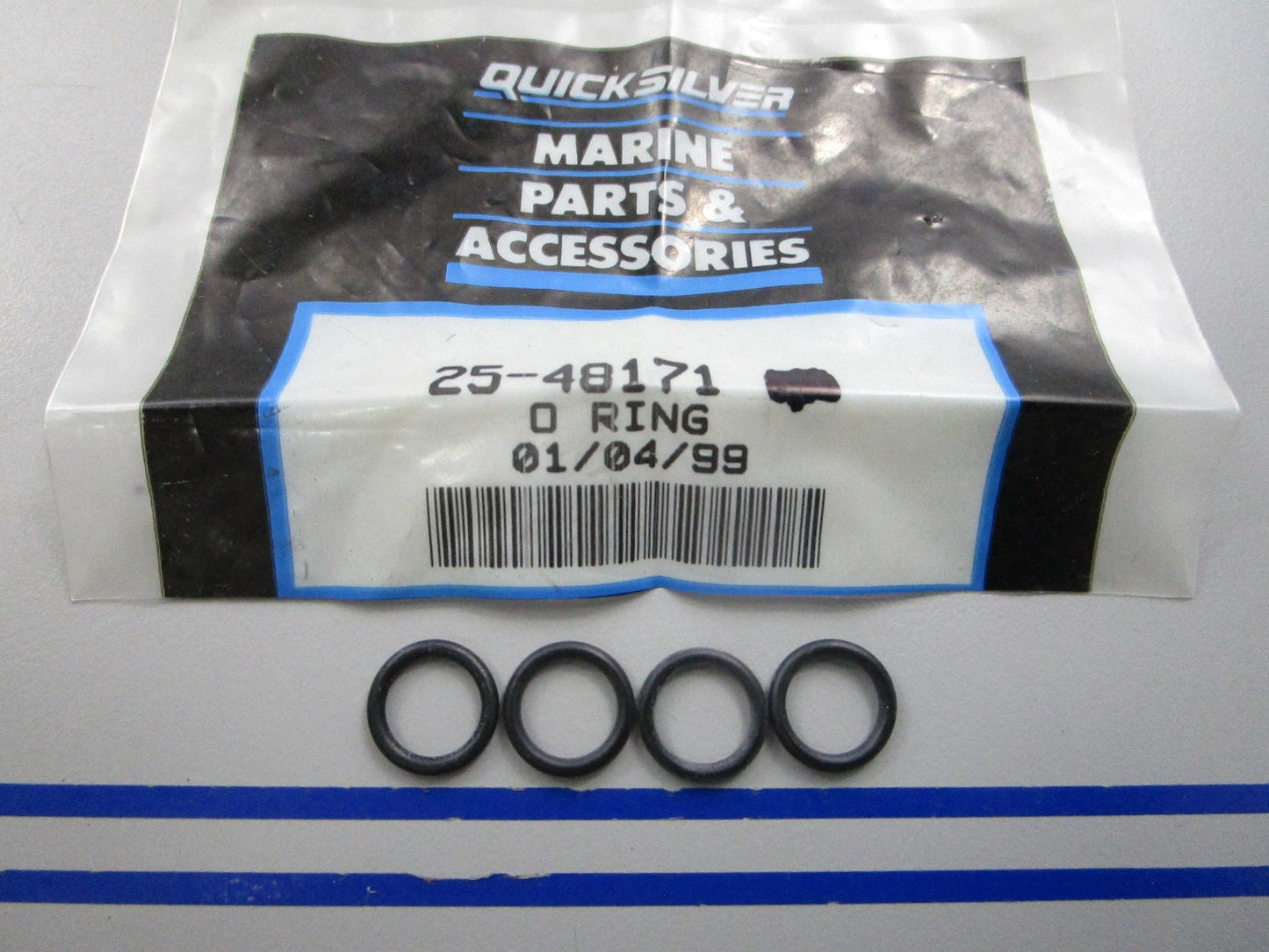 NEW OEM (LOT OF 4) 25-48171 Mercury Quicksilver O-Ring 0810