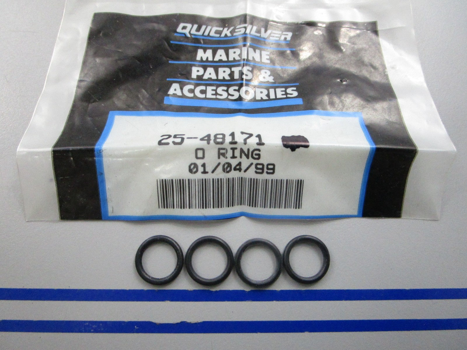 NEW OEM (LOT OF 4) 25-48171 Mercury Quicksilver O-Ring 0810