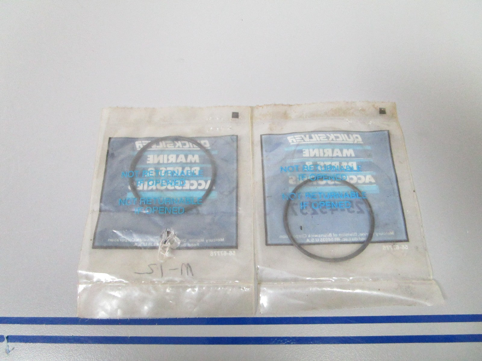 NEW OEM (LOT OF 2) 25-45257 Mercury Quicksilver O-Ring 0810