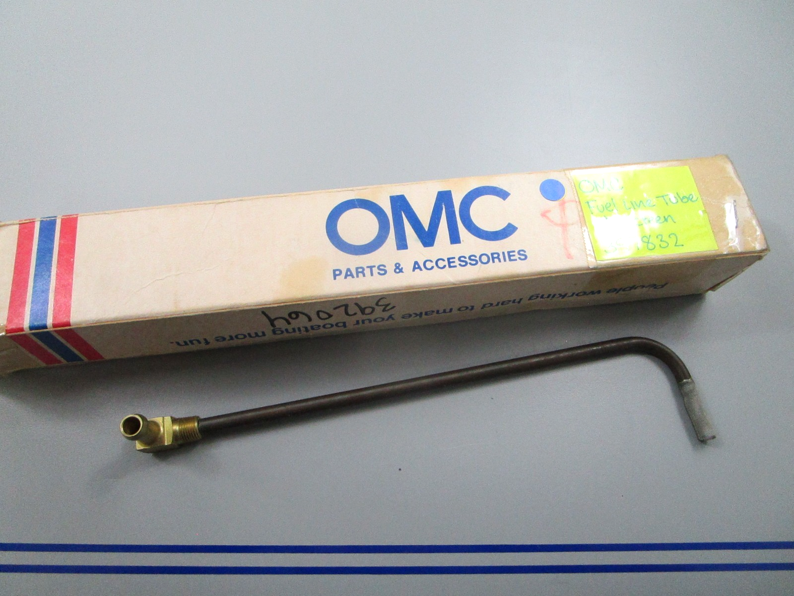 *NEW OEM* 0810 OMC Johnson Evinrude Fuel Line Tube & Screen 397832 0397832