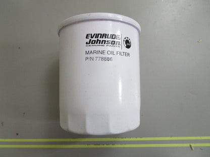 *NEW OEM* 0810 OMC Johnson Evinrude Marine Oil Filter 778886 0778886