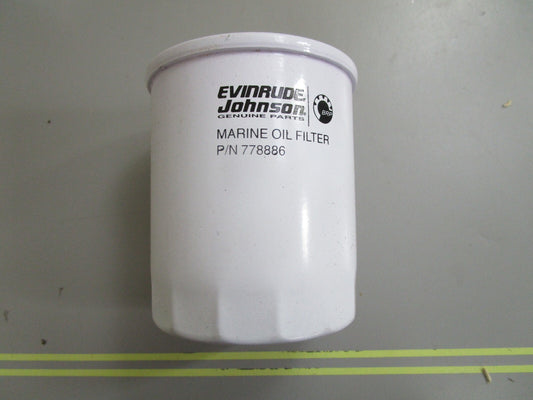 *NEW OEM* 0810 OMC Johnson Evinrude Marine Oil Filter 778886 0778886