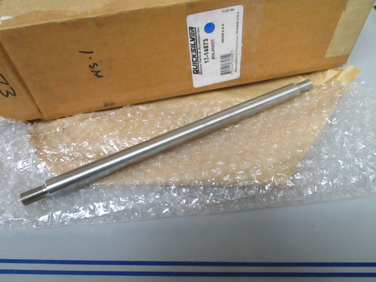 *NEW OEM* 0820 Mercury Quicksilver Pivot Pin 17-14873