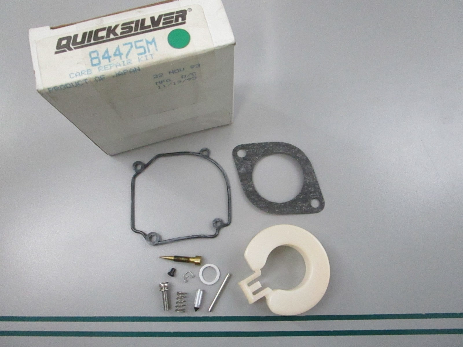 NEW OEM 84475M Mercury Quicksilver Carburetor Repair Kit 0810