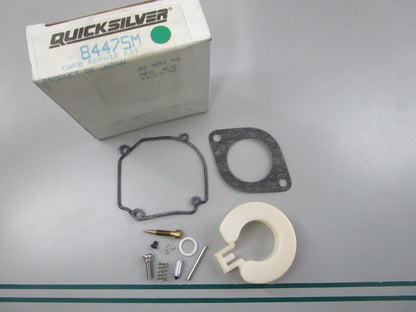 NEW OEM 84475M Mercury Quicksilver Carburetor Repair Kit 0810