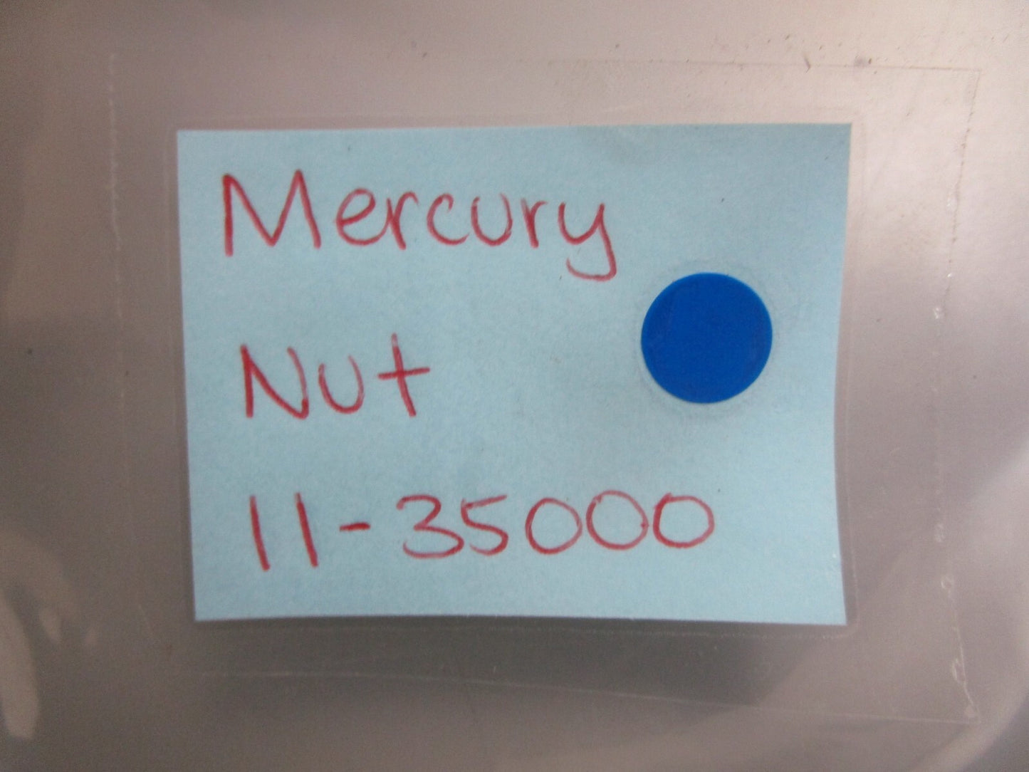 *NEW OEM* (LOT OF 5) 0820 Mercury Quicksilver Nut 11-35000