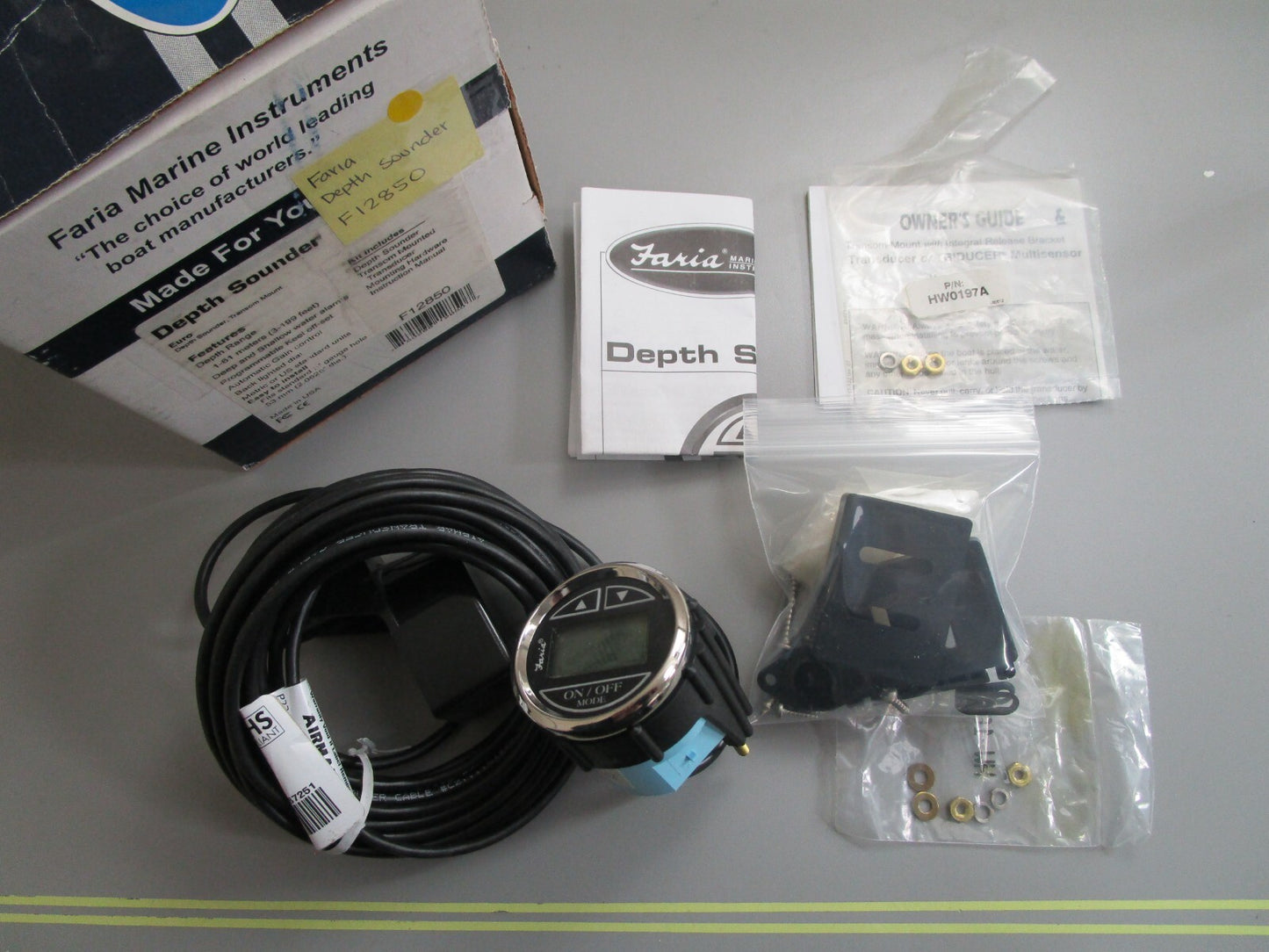 *NEW* 0820 Faria Depth Sounder F12850