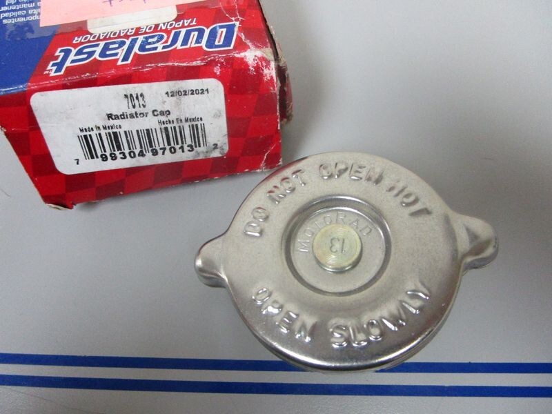 *NEW OEM* 0770 Duralast Radiator Cap 7013