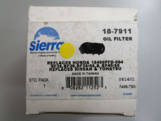 *NEW* (LOT OF 2) 0770 Sierra Oil Filter 18-7911  Replaces: Honda 15400PFD-004