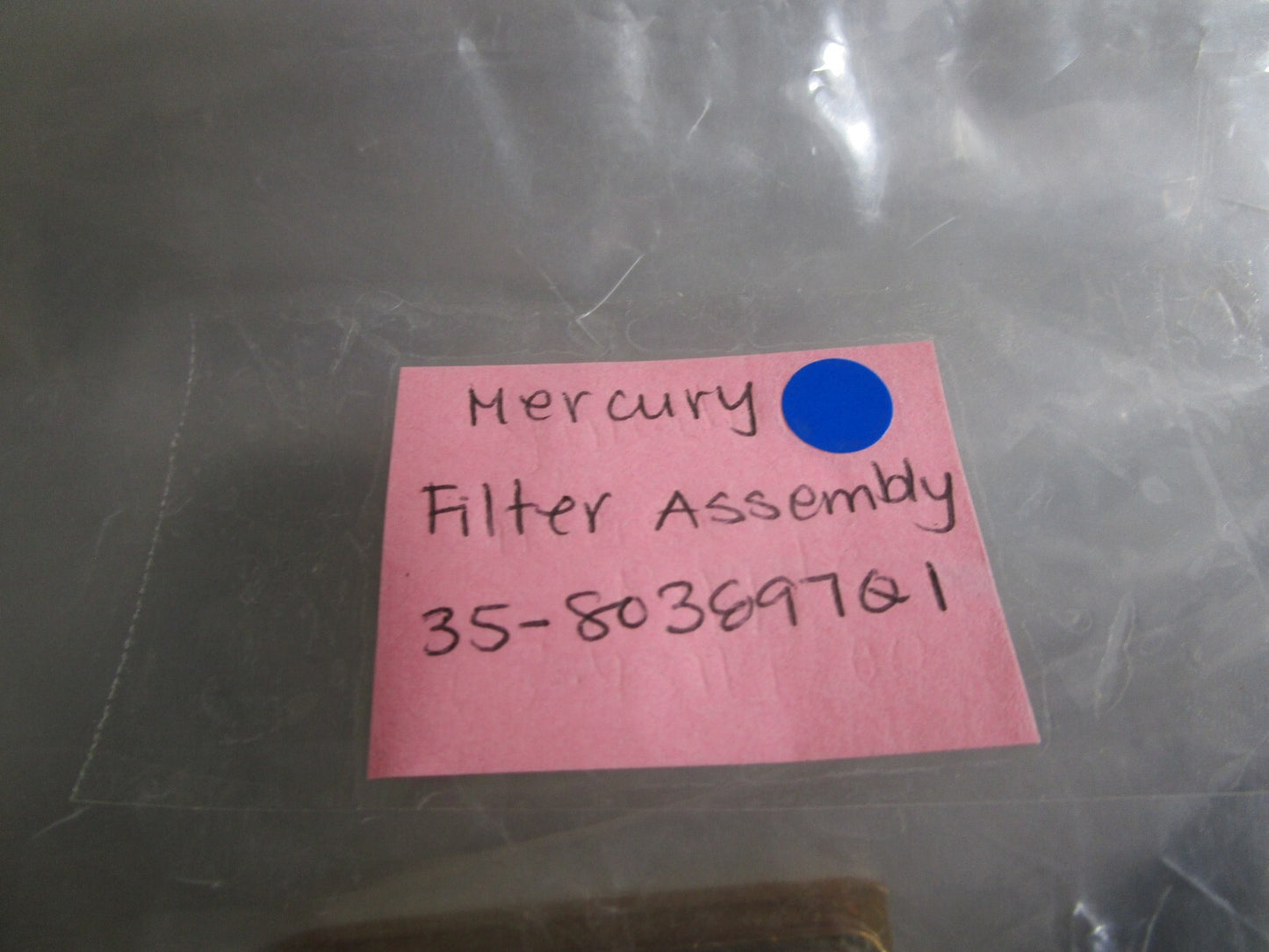 *NEW OEM* 0810 Mercury Quicksilver Filter Assembly 35-803897Q1