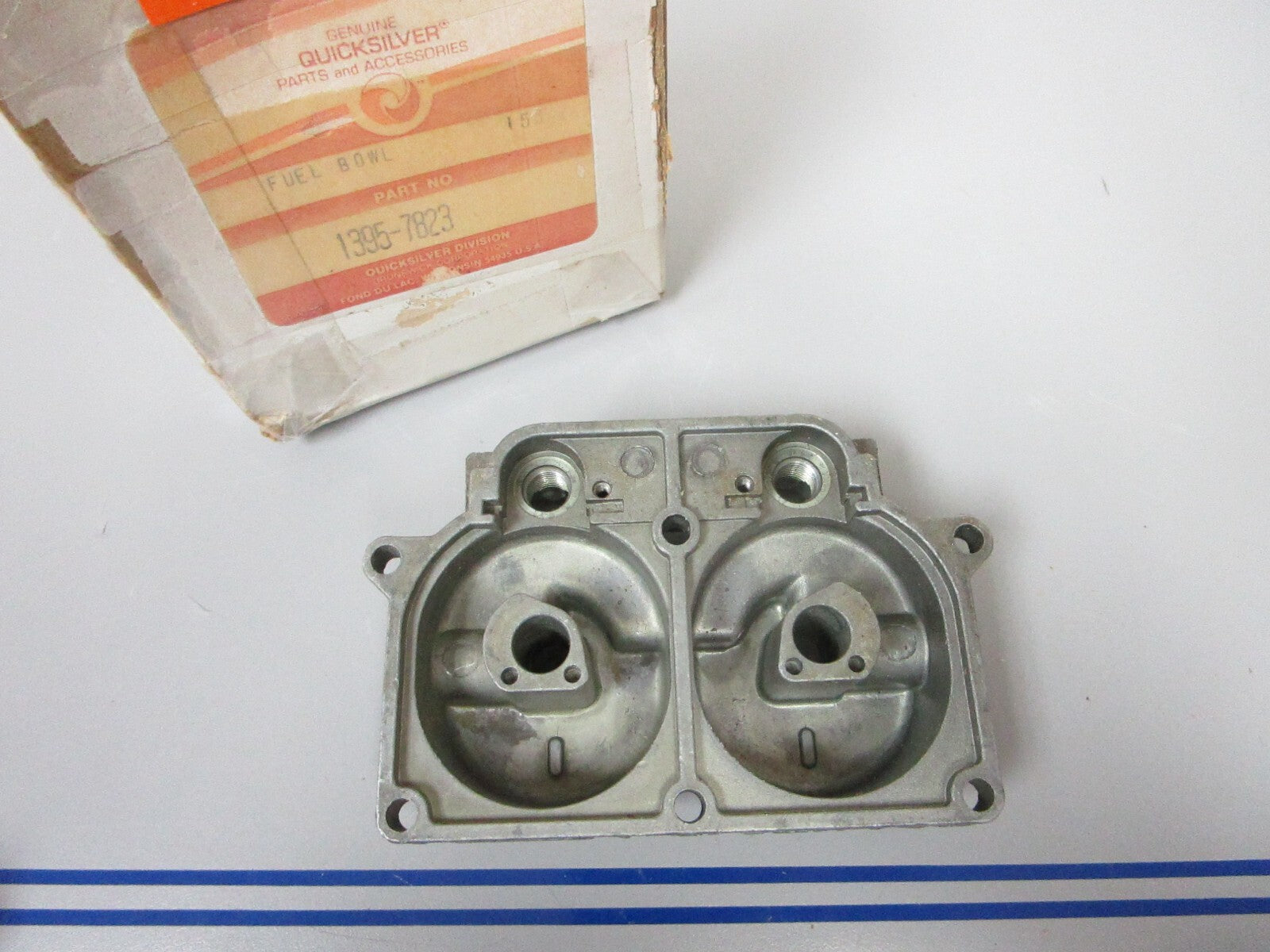*NEW OEM* 0720 Mercury Quicksilver Fuel Bowl 1395-7823