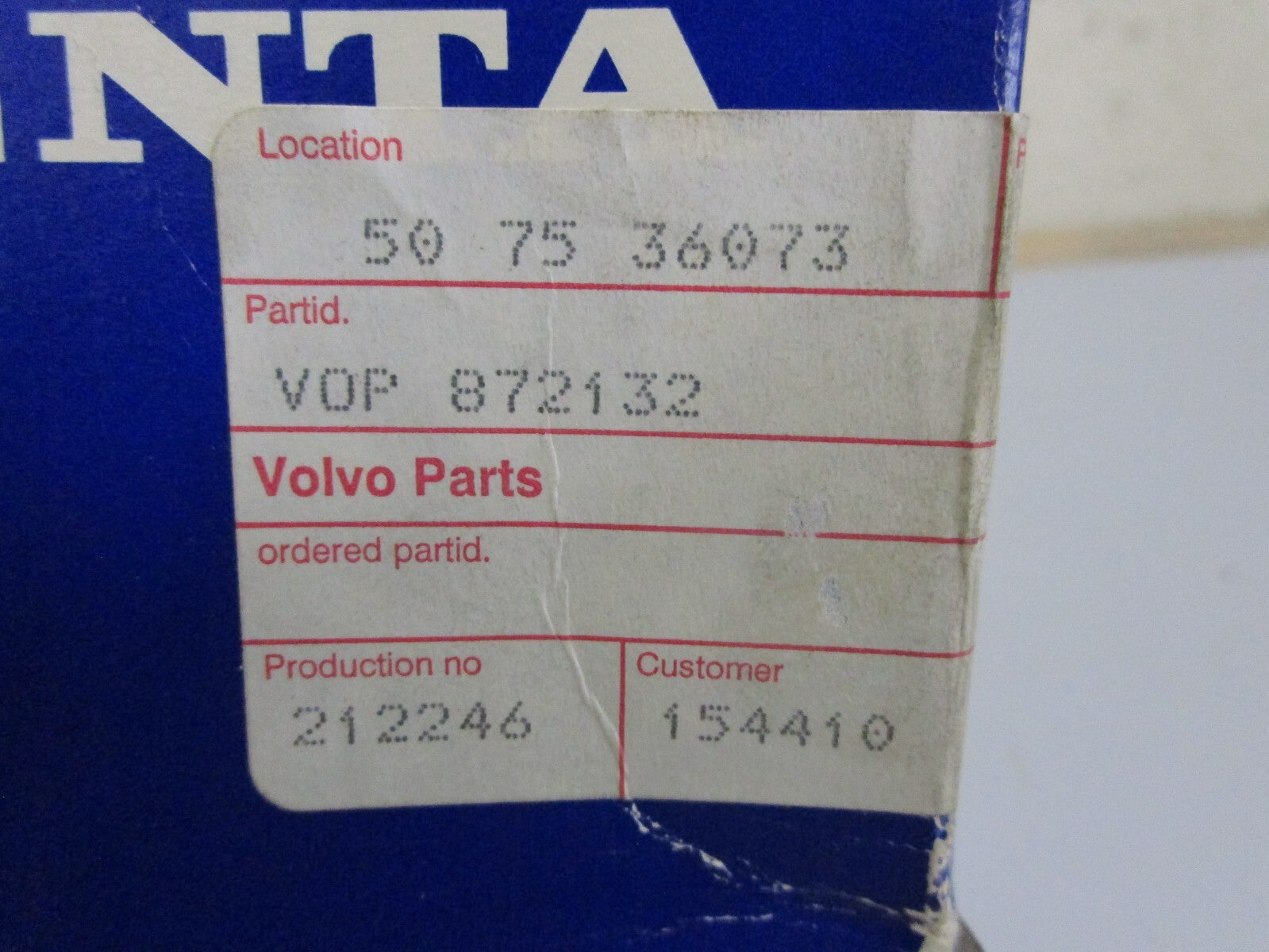 *NEW OEM* 0820 Volvo Penta Mounting Kit 872132