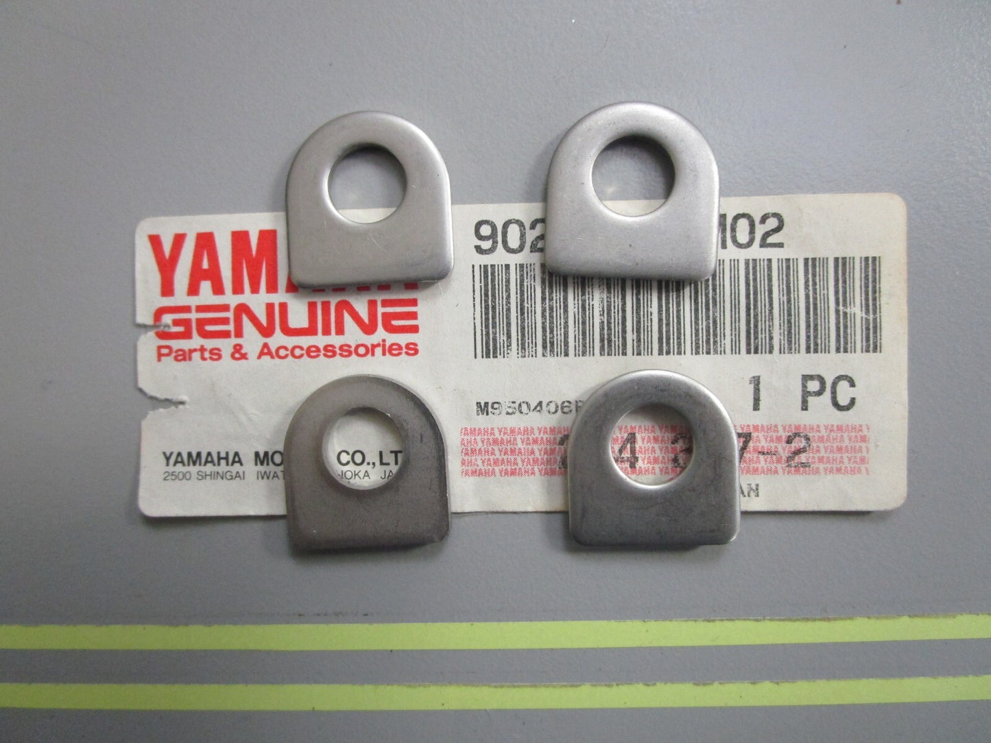 *NEW OEM* (LOT OF 4) 0810 Yamaha Washer 90209-08M02-00
